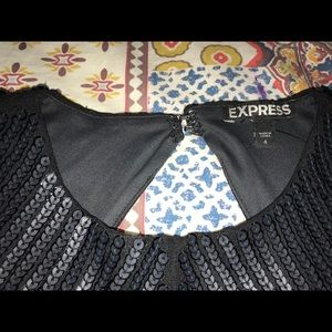 Express Sequins Mini Dress